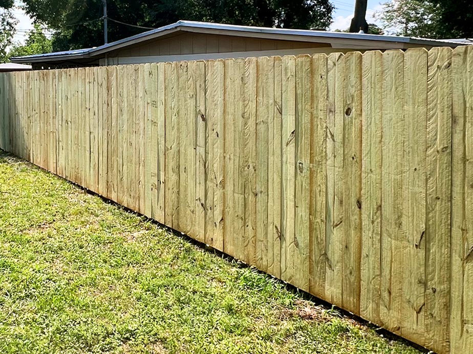 Fleming Island Florida wood privacy fencing