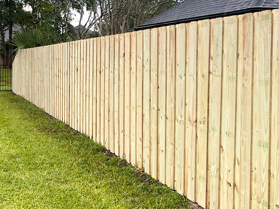 wood fence Fleming Island Florida