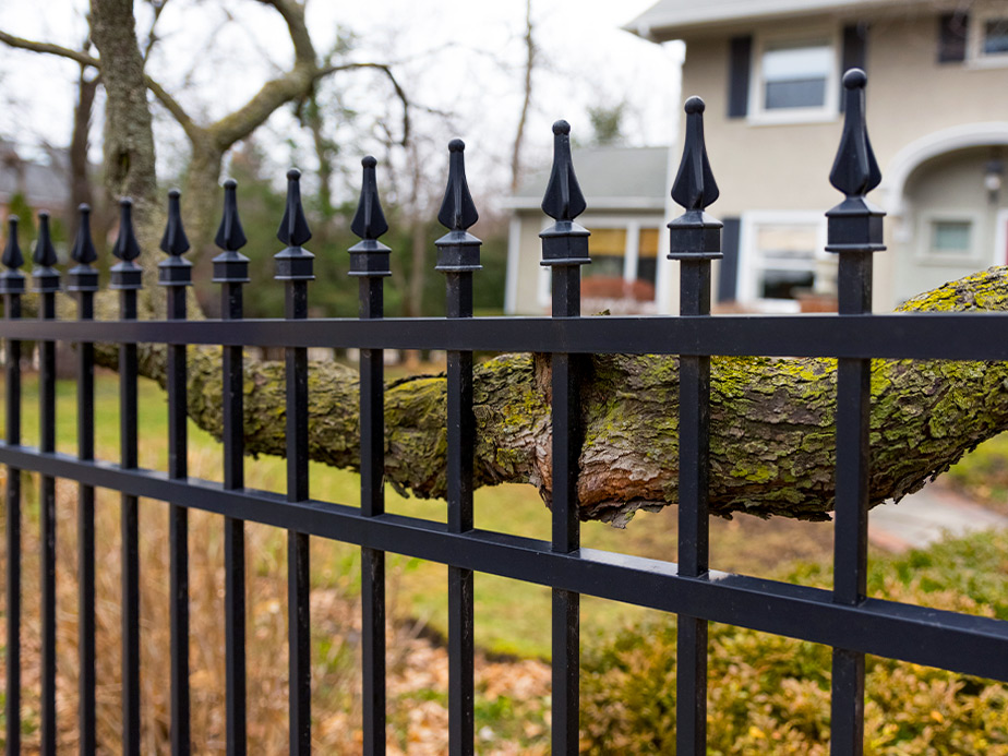 Security Fence Example in Macclenny Florida